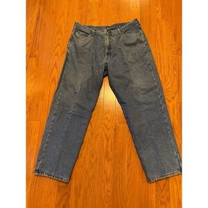 L.L. Bean fleece lined Relaxed Fit Blue Jeans